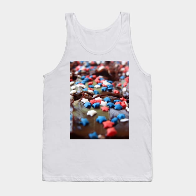 4th of July Pastry Tank Top by saradaboru